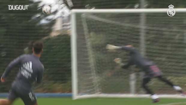 Real Madrid continue preparations for Betis clash
